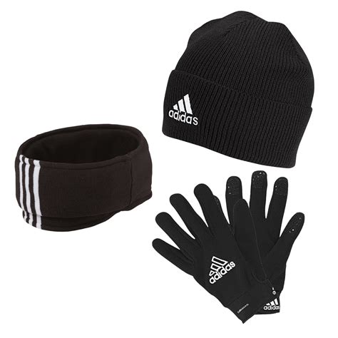 herren winterset mütze schal handschuhe adidas|Winter .